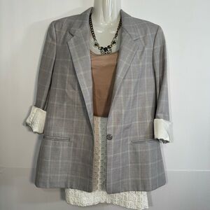Vintage Tailor made Oxford and Lofton blazer, tailor made in the USA